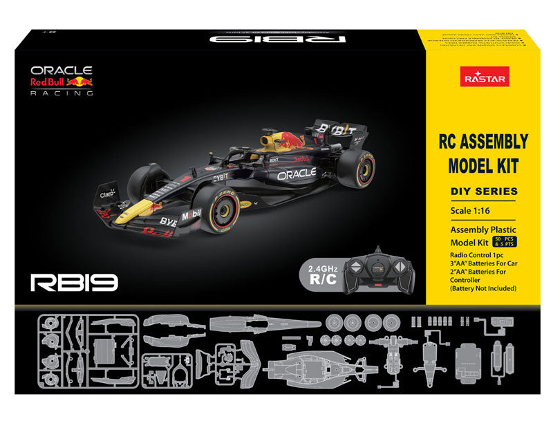 Rastar Model Kit R/C 1:16 Red Bull F1 RB19