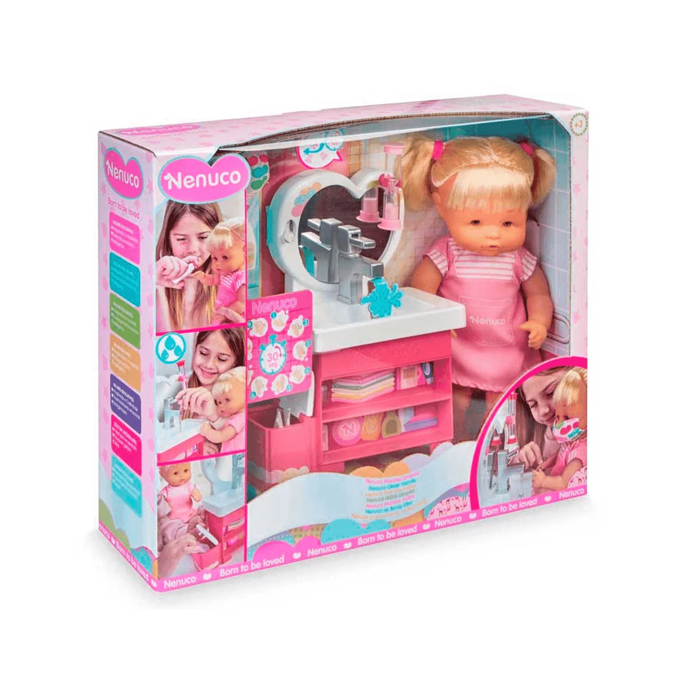 Nenuco Shall We Wash Our Hands? Doll – Real Water Sink