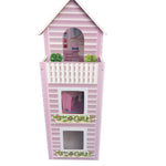 Wooden Doll House With 8PCS Furnitures