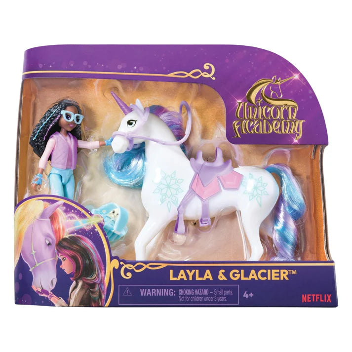 Unicorn Academy Small Doll & Unicorn Set (Assorted)