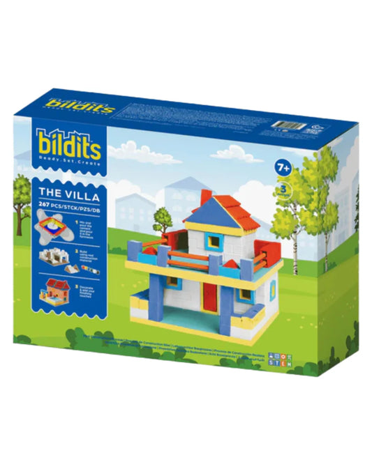 Bildits The Villa DIY Construction Kit - 267 Pieces