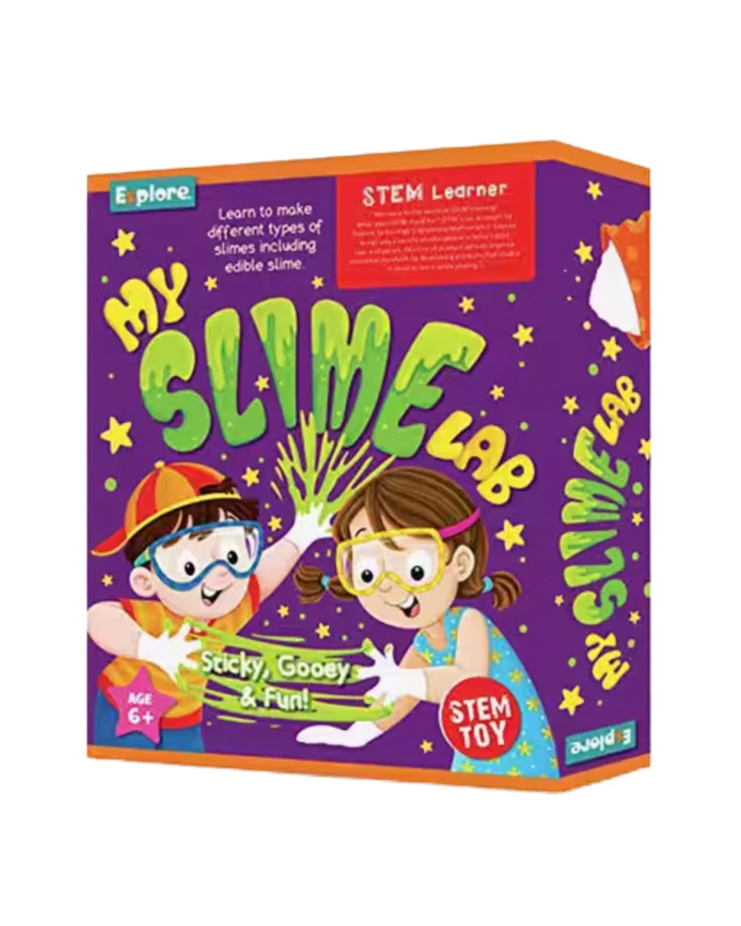 Eksploe My Slime Lab 13015 – DIY STEM Slime Making Kit for Kids