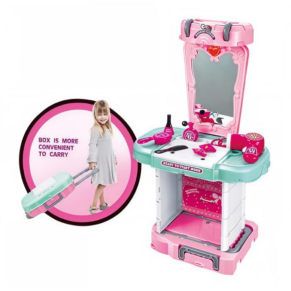 Dresser Makeup Station Toy for Girls – Light & Music