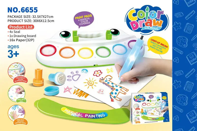 Color Draw Magical Paint Set WF-6002 – Kids Painting & Art Kit