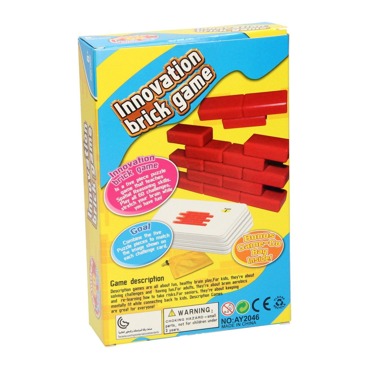 Brain Puzzle Wall, 60 Challenges