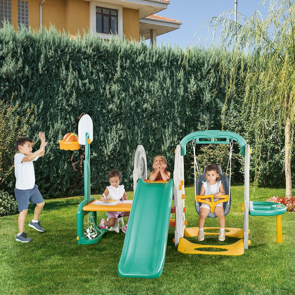Dolu 7 IN 1 PLAYGROUND GREEN
