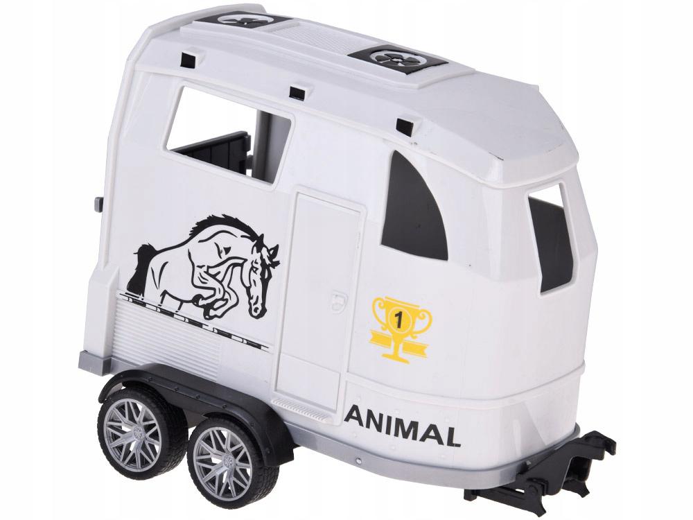 Off-road vehicle with an opening trailer + HORSE