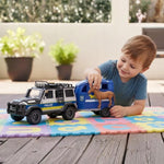 WOOPIE Off-road Police Car Set with Horse Trailer