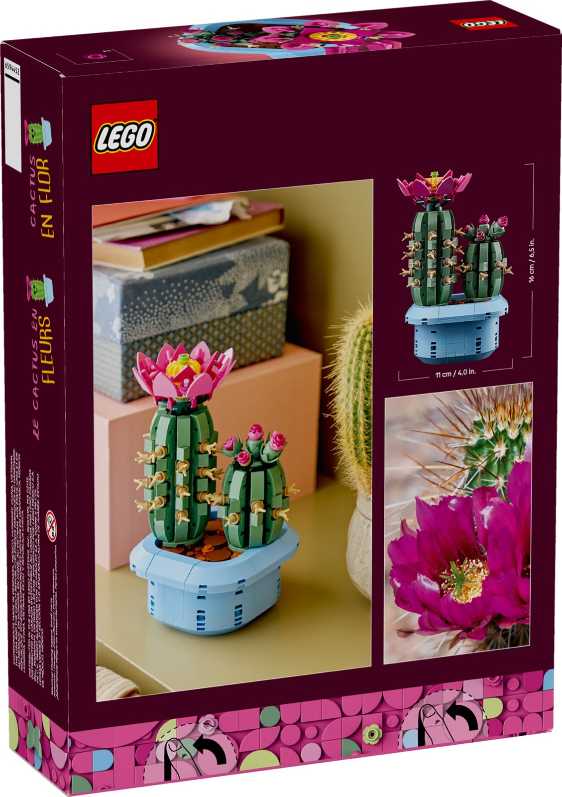 LEGO Botanicals Flowering Cactus 11509 – 482 Pieces
