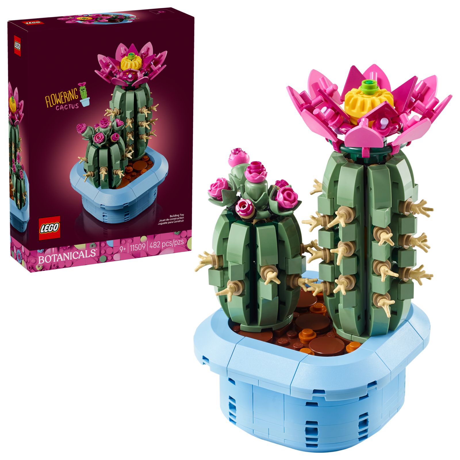 LEGO Botanicals Flowering Cactus 11509 – 482 Pieces
