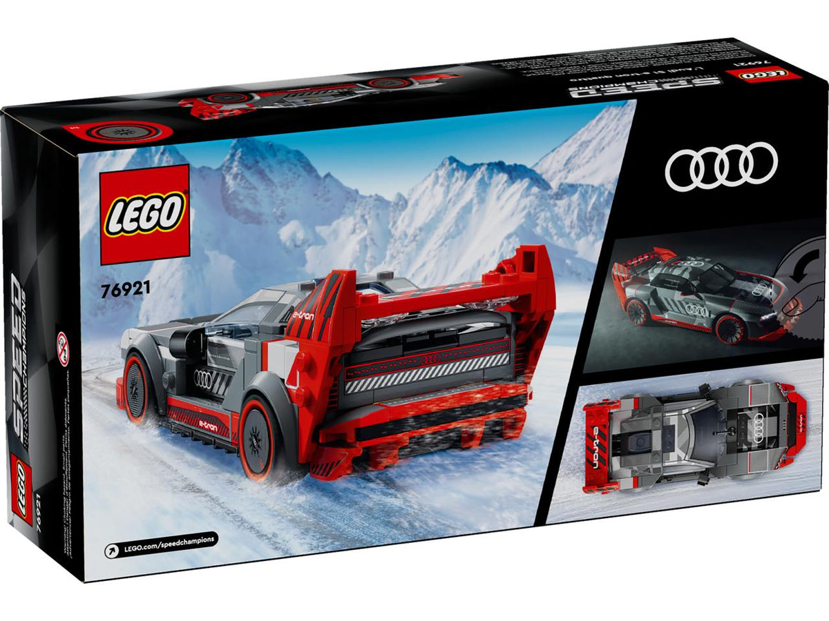 LEGO Speed Champions Audi S1 e-tron quattro Race Car 76921 – 274 Pieces