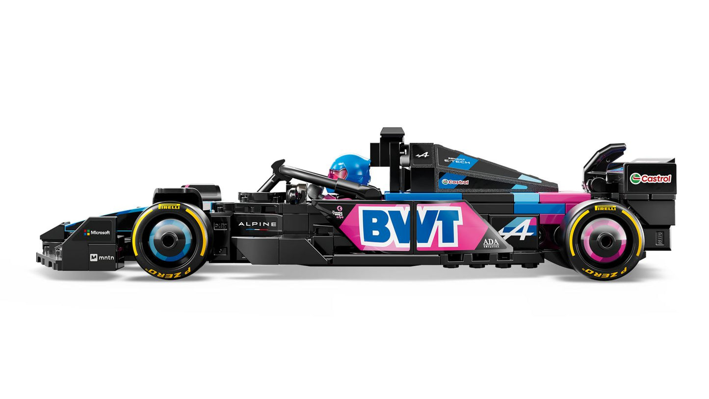 Lego Speed Champions BWT Alpine F1® Team A524 Race Car, 258 pcs