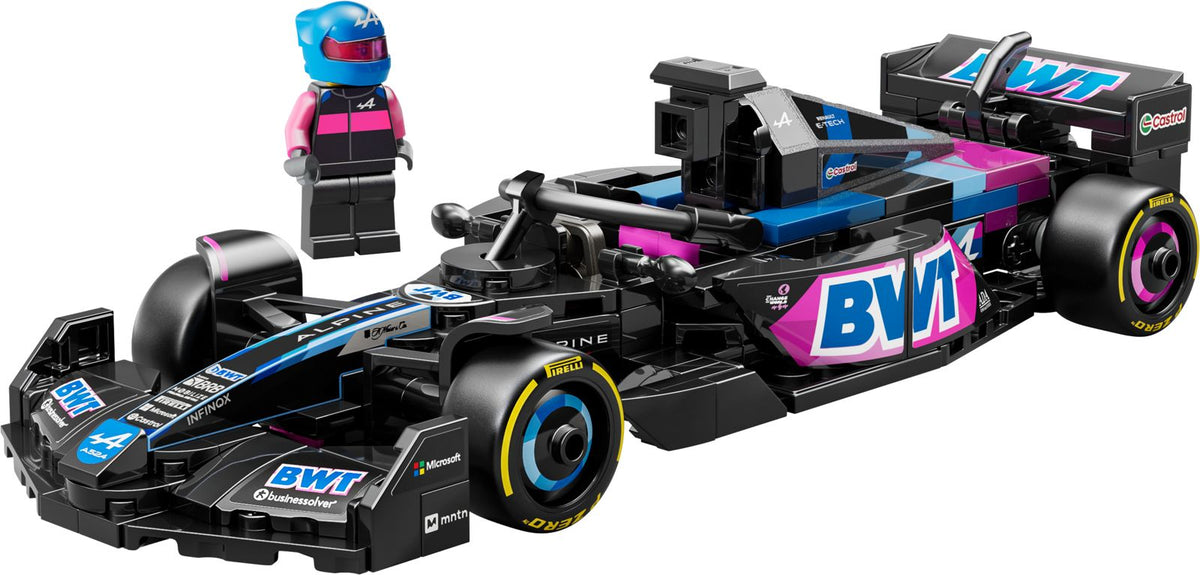 LEGO Speed Champions BWT Alpine F1 Team A524 Race Car 77248 – 258 Pieces