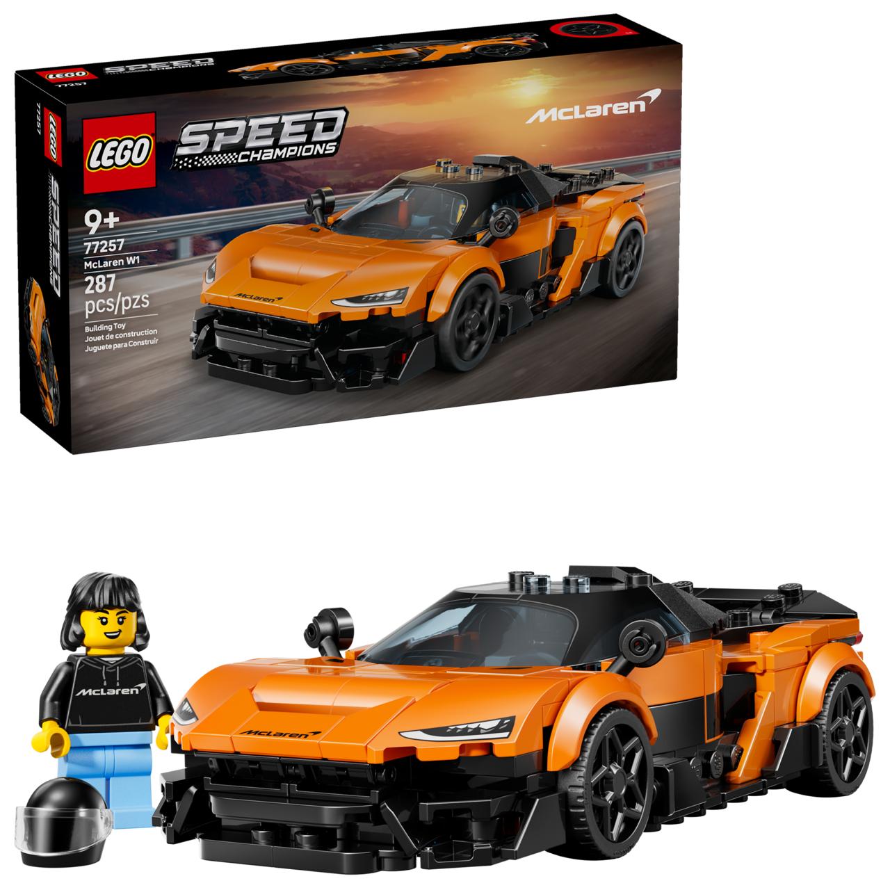LEGO Speed Champions McLaren W1 77257 – 287 Pieces