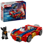 LEGO Marvel Spider-Man Car vs. Venomized Wolverine 76336 – 134 Pieces
