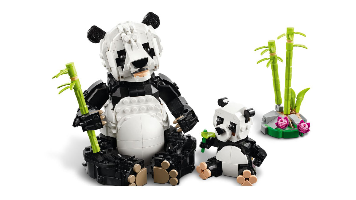 LEGO Creator 3-in-1 Wild Animals: Panda Family 31165 – 626 Pieces