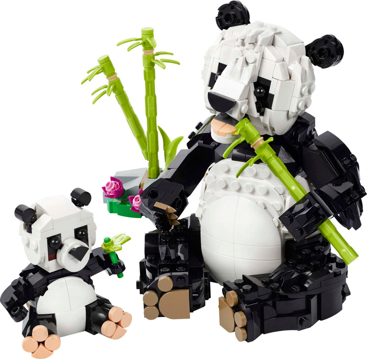 LEGO Creator 3-in-1 Wild Animals: Panda Family 31165 – 626 Pieces