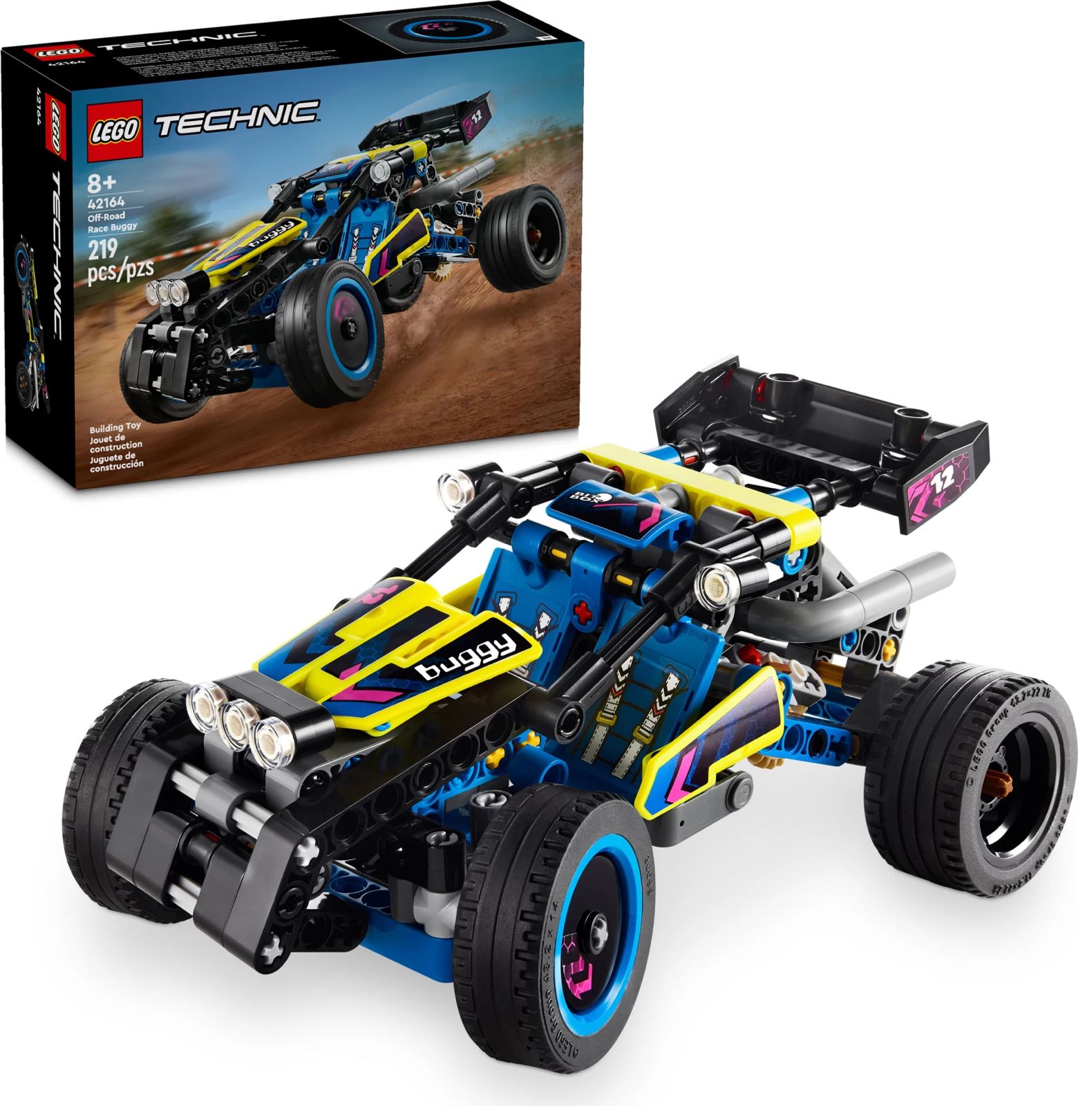 LEGO Technic Off-Road Race Buggy 42164 – 219 Pieces