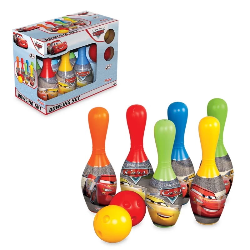 Dede Cars Bowling Set