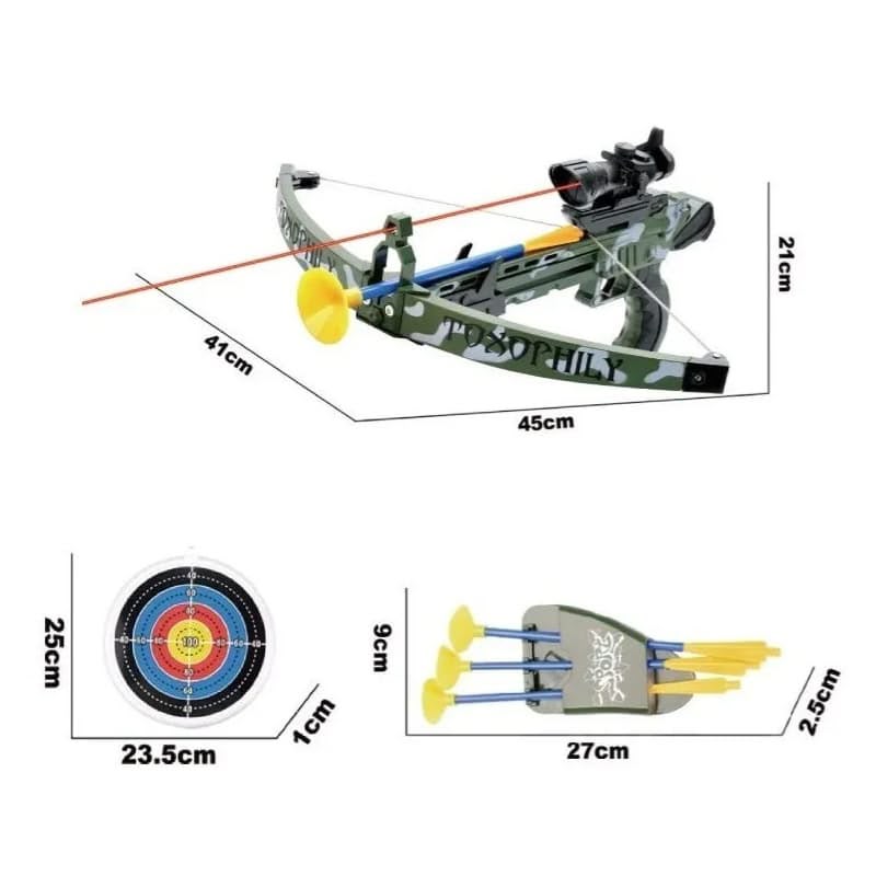 Crossbow Arrow Shooting Game | Infrared Sight Target Set
