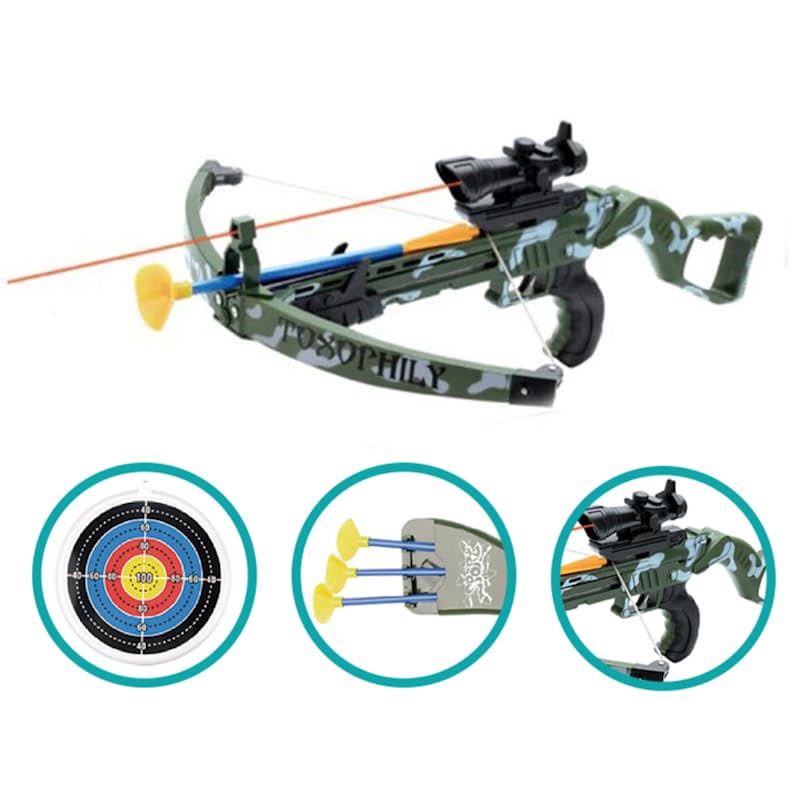 Crossbow Arrow Shooting Game | Infrared Sight Target Set