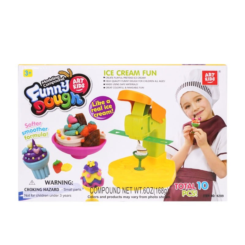 Art Kids Funny Dough ice cream fun