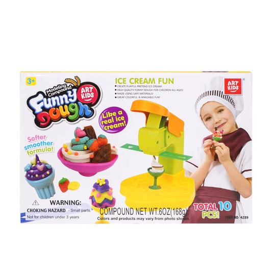 Art Kids Funny Dough ice cream fun