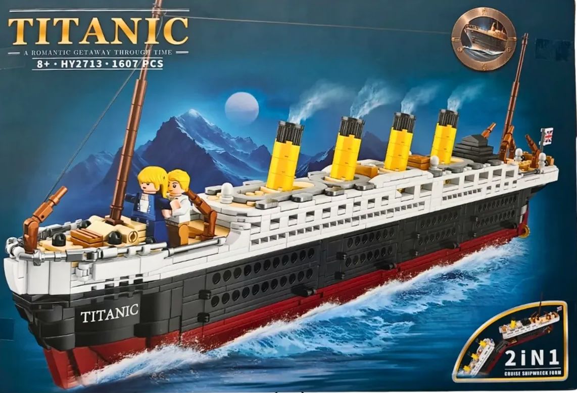Lego Titanic 2-in-1 1607 PIeces