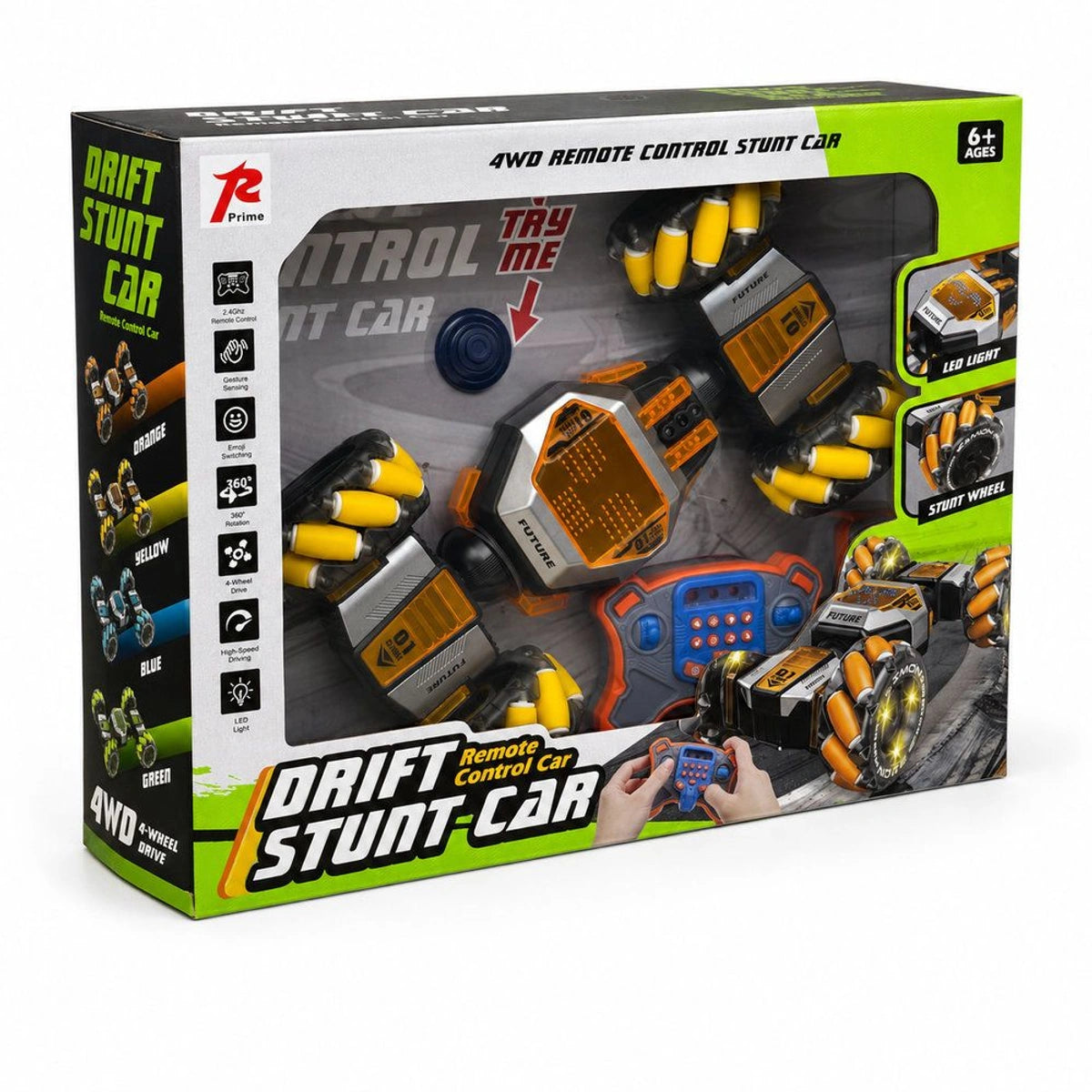 Gesture-Controlled Stunt Car