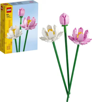 LEGO Lotus Flowers 40647 – Botanical Collection Flower Building Set | 220 Pieces