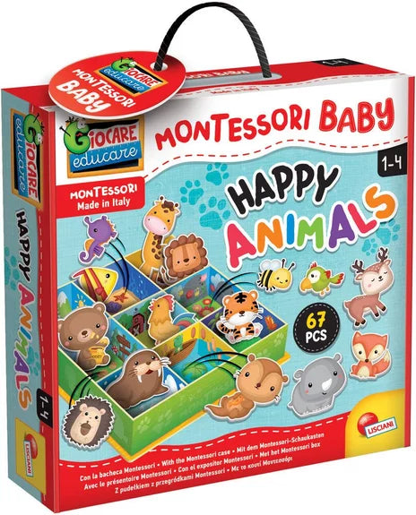 Lisciani Montessori Baby Happy Animals