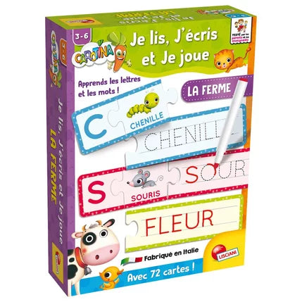 CAROTINA JE LIS, ECRIS ET JOUE fr