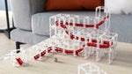 MagnetCubes Rollercoaster Marble Run – 64 Cubes