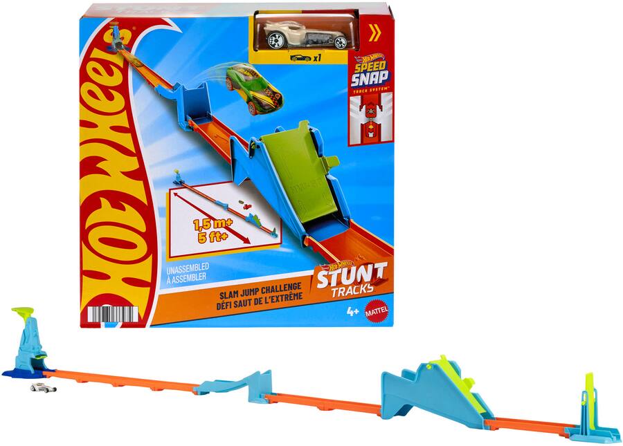 Hot Wheels Speed Snap Slam Jump Challenge JHK78