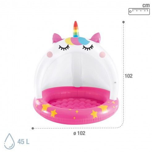 Intex Caticorn Inflatable Kiddie Pool 1.02 x 1.02m