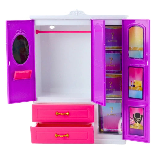 Anlily Doll with Wardrobe & Accessories – 24 Pieces