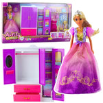 Anlily Doll with Wardrobe & Accessories – 24 Pieces