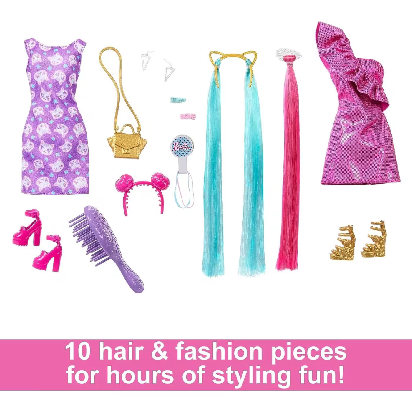 Barbie Fun & Fancy hair