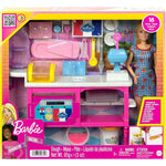 Barbie Buddy's Café Playset HJY19 – Barbie Bakery & 18 Pieces
