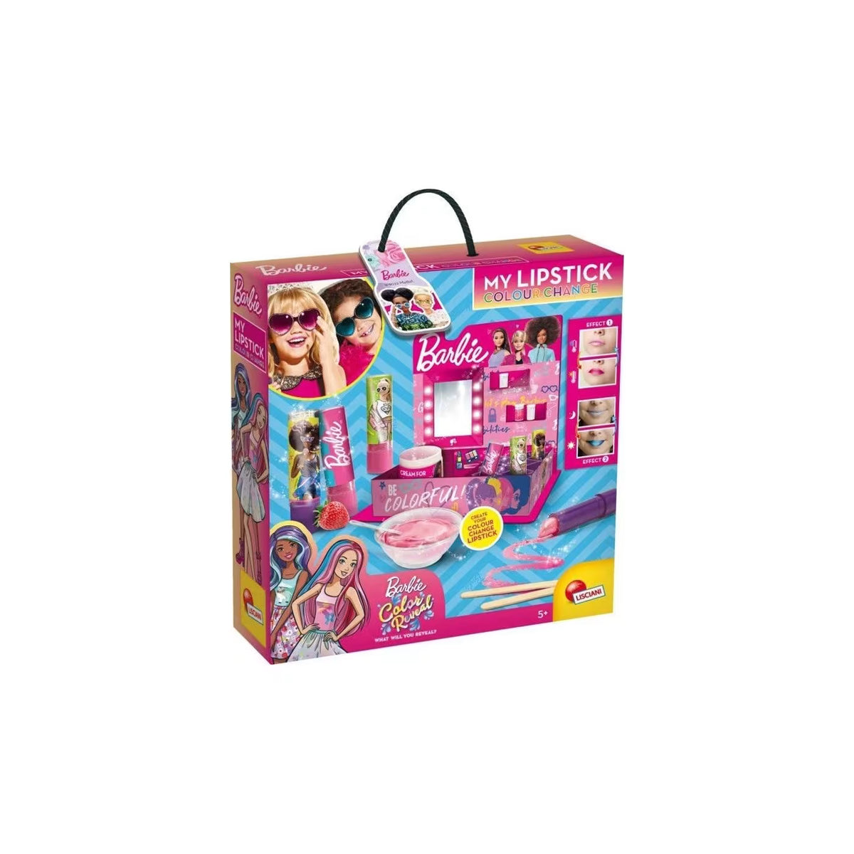 Barbie Lipstick Color Reveal – Color-Changing Lipstick Kit