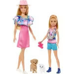 Mattel Barbie & Stacie Doll Set With 2 Pet Dogs & Accessories