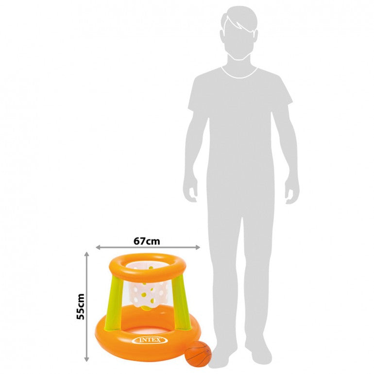 Intex Floating Hoop Basketball 67x55 cm