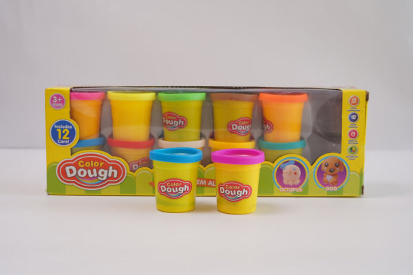 Color Dough Set  12-Can