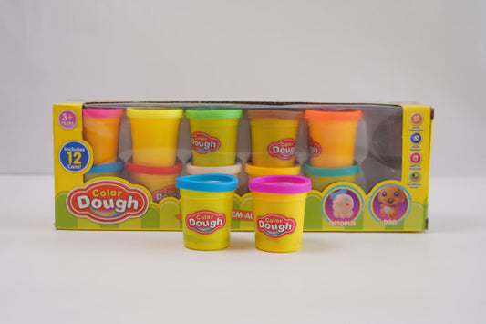 Color Dough Set  12-Can
