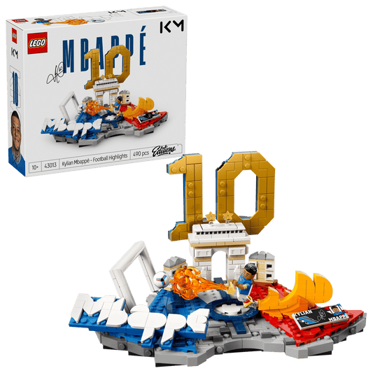 LEGO Editions Kylian Mbappé – Soccer Highlights 43013 | 490 Pieces