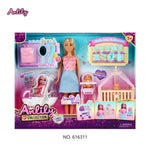 Anlily 11.5-Inch Doll with Baby Care Set