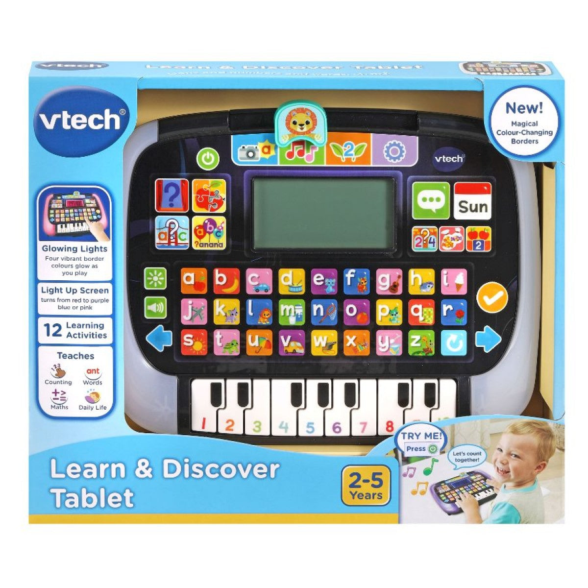 VTech Learn & Discover Tablet – Interactive Learning Tablet