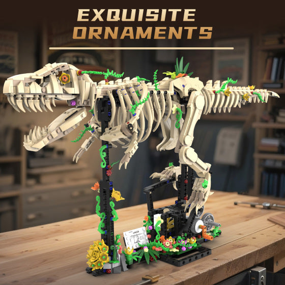 Mechanical Bionic cyborg Tyrannosaurus rex DINOSAUR