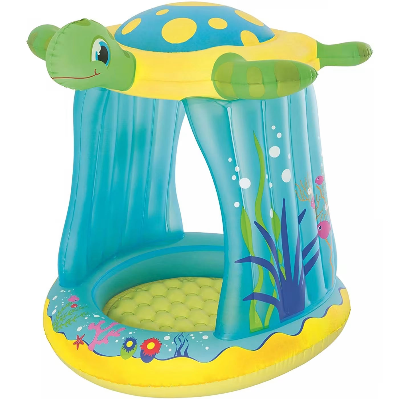 Bestway Childrens Turtle Totz Play And Paddling Pool
