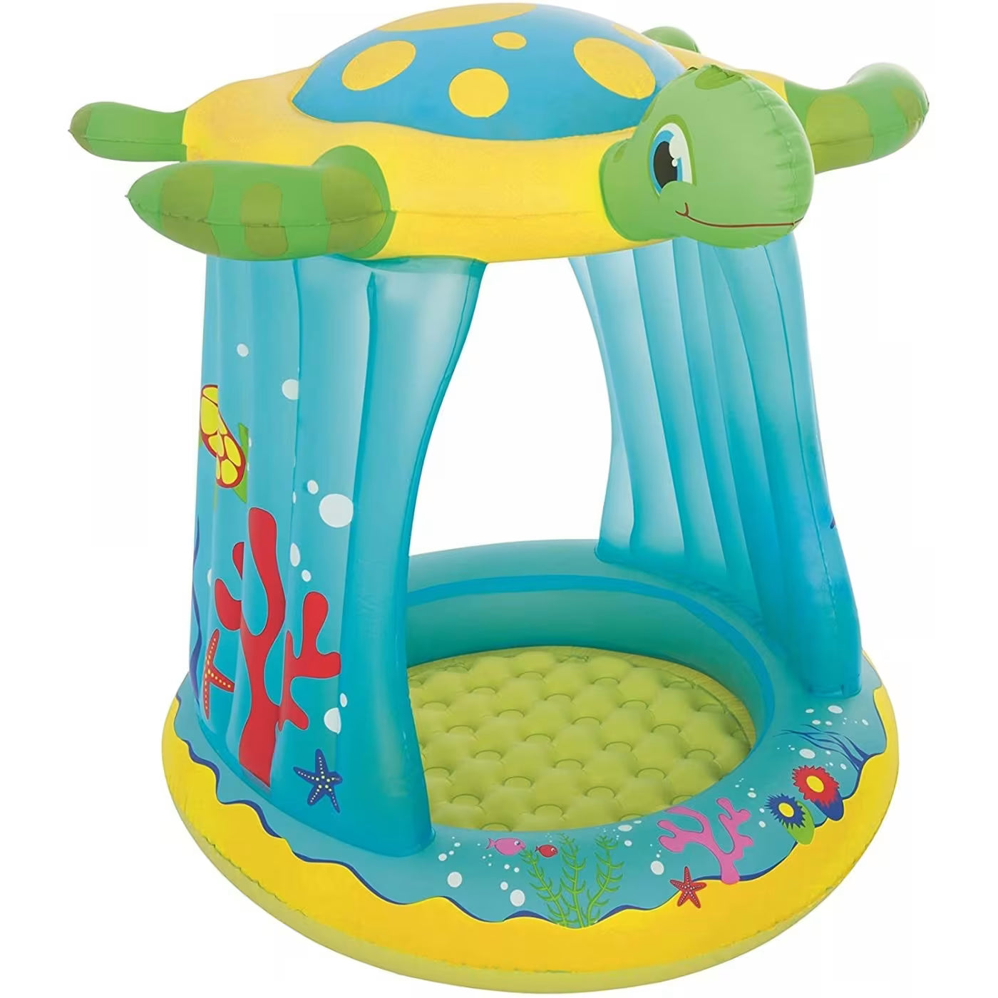 Bestway Childrens Turtle Totz Play And Paddling Pool